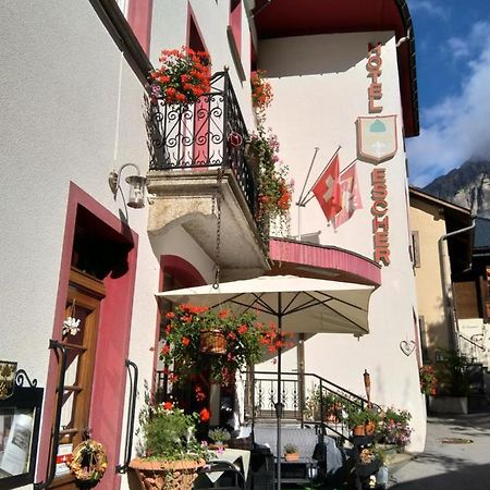 Hotel Restaurant Escher Leukerbad Exterior photo