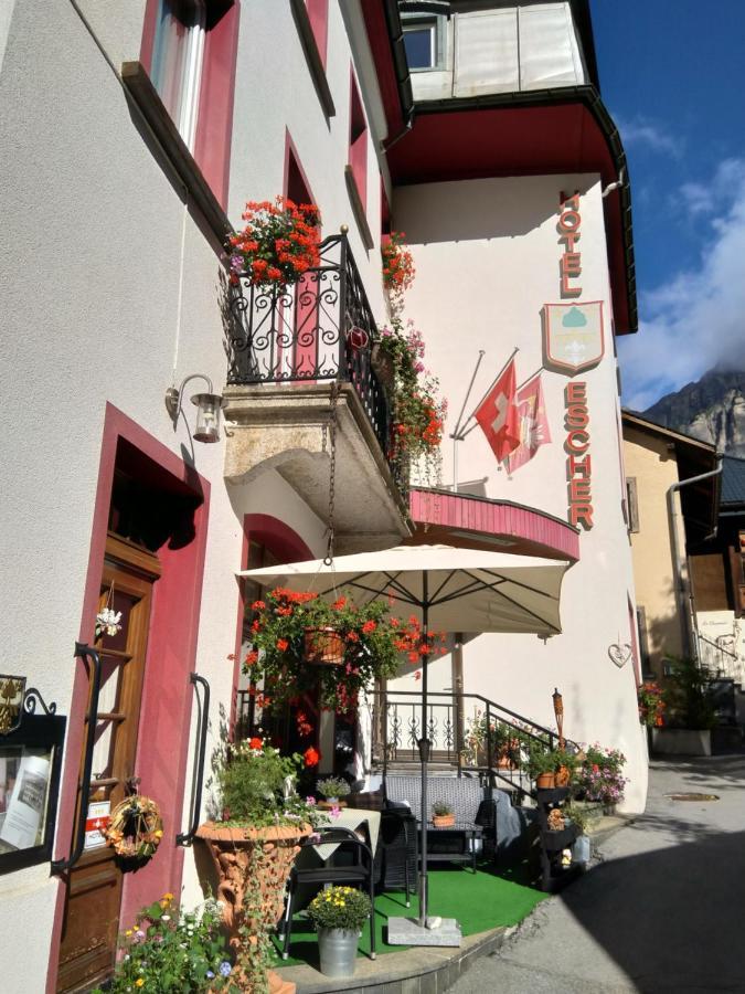 Hotel Restaurant Escher Leukerbad Exterior photo